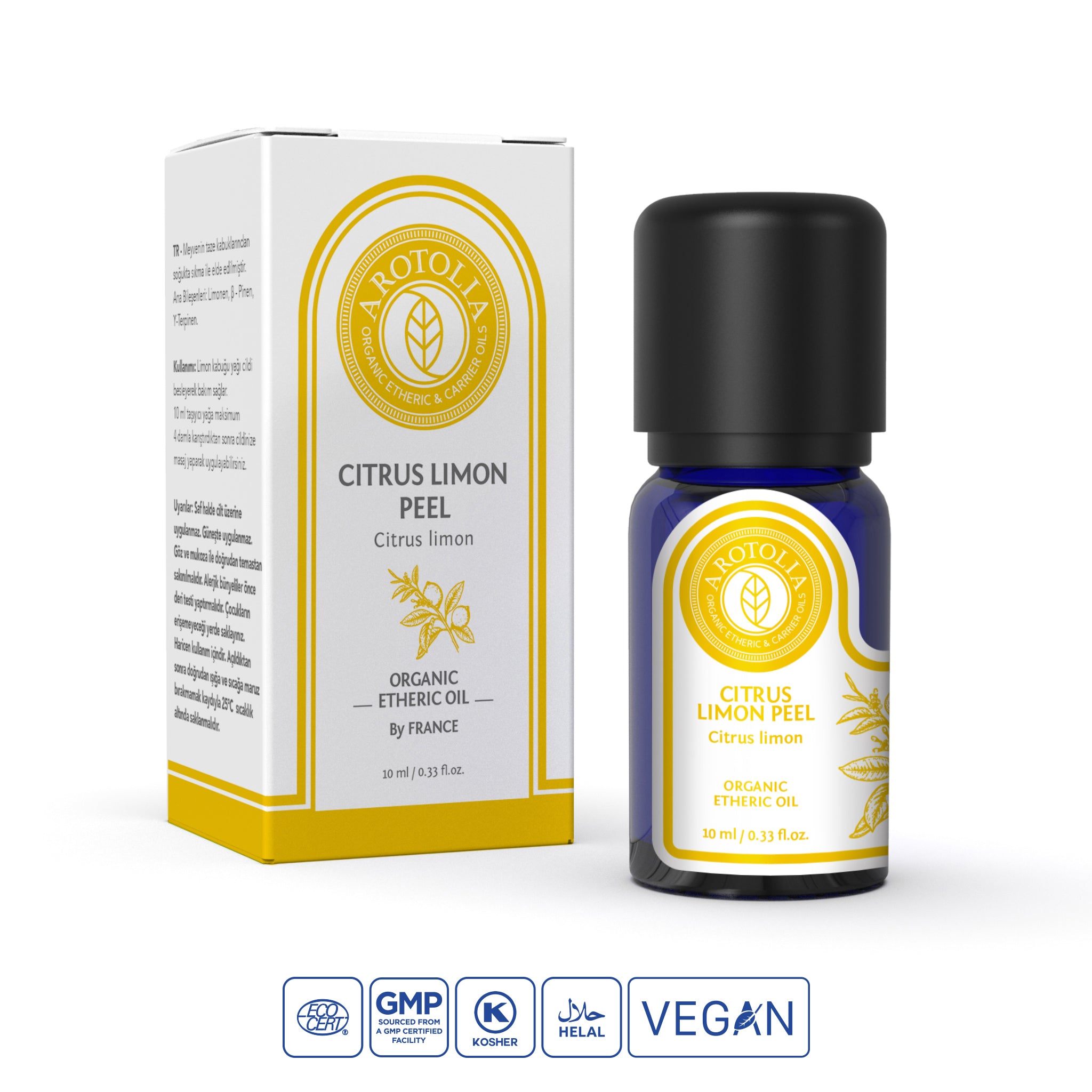 CITRUS LEMON PEEL ESSENTIAL OIL