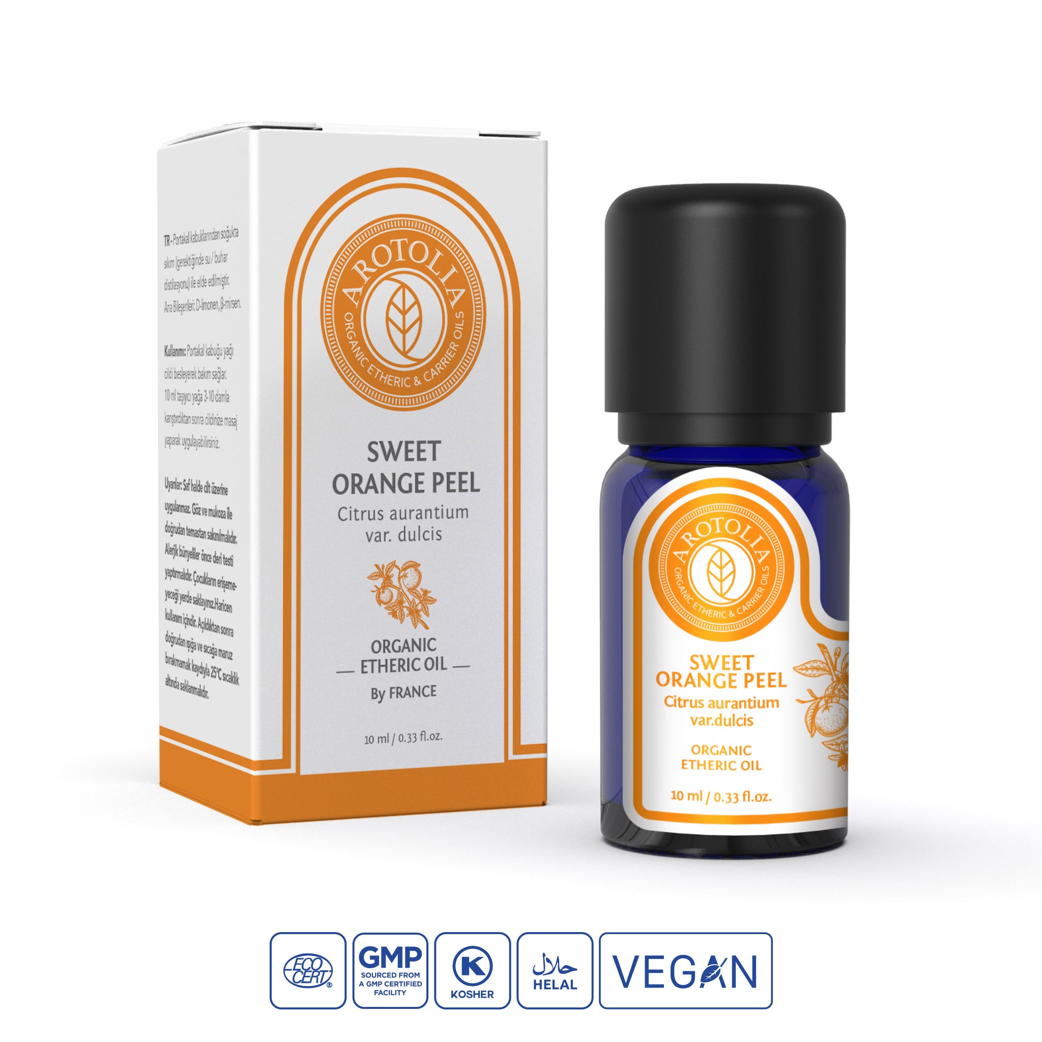 Sweet Orange Peel Essential Oil