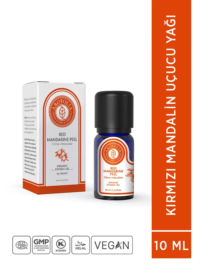 Kırmızı Mandalin Uçucu Yağı 10 ml - RED MANDARINE PEEL