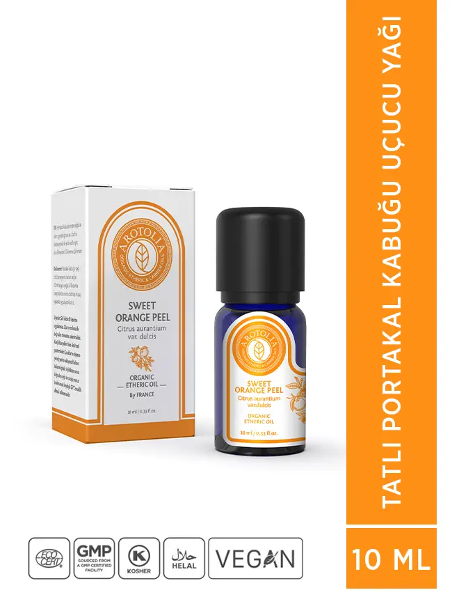 Tatlı Portakal Kabuğu Uçucu Yağı 10 ml - SWEET ORANGE PEEL