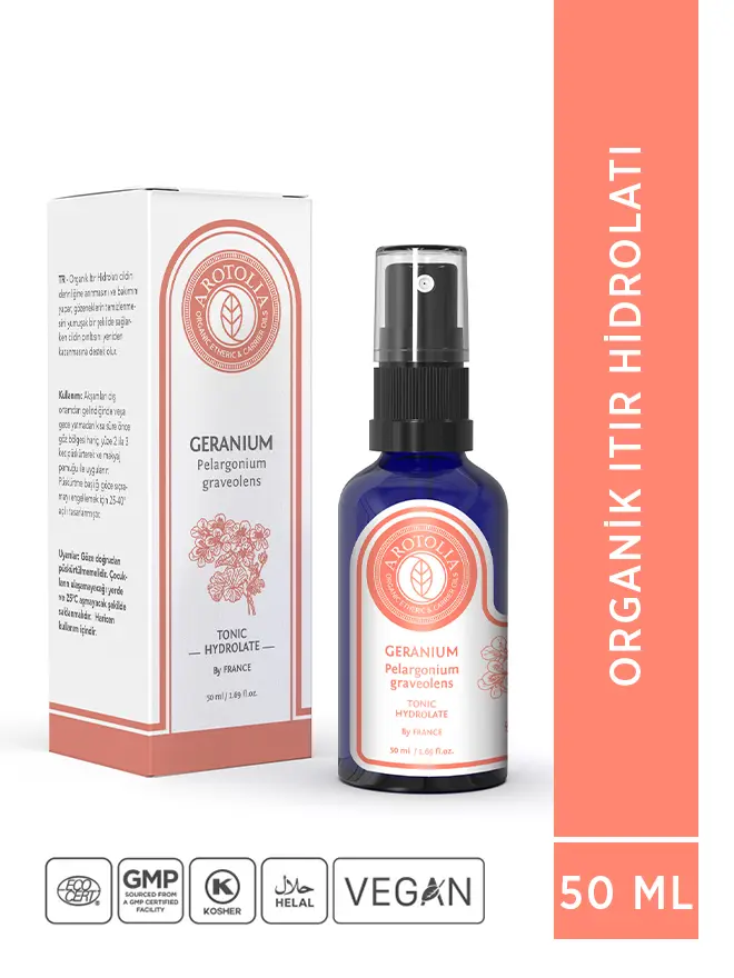 Organik Itır Hidrolatı 50 ml - GERANIUM